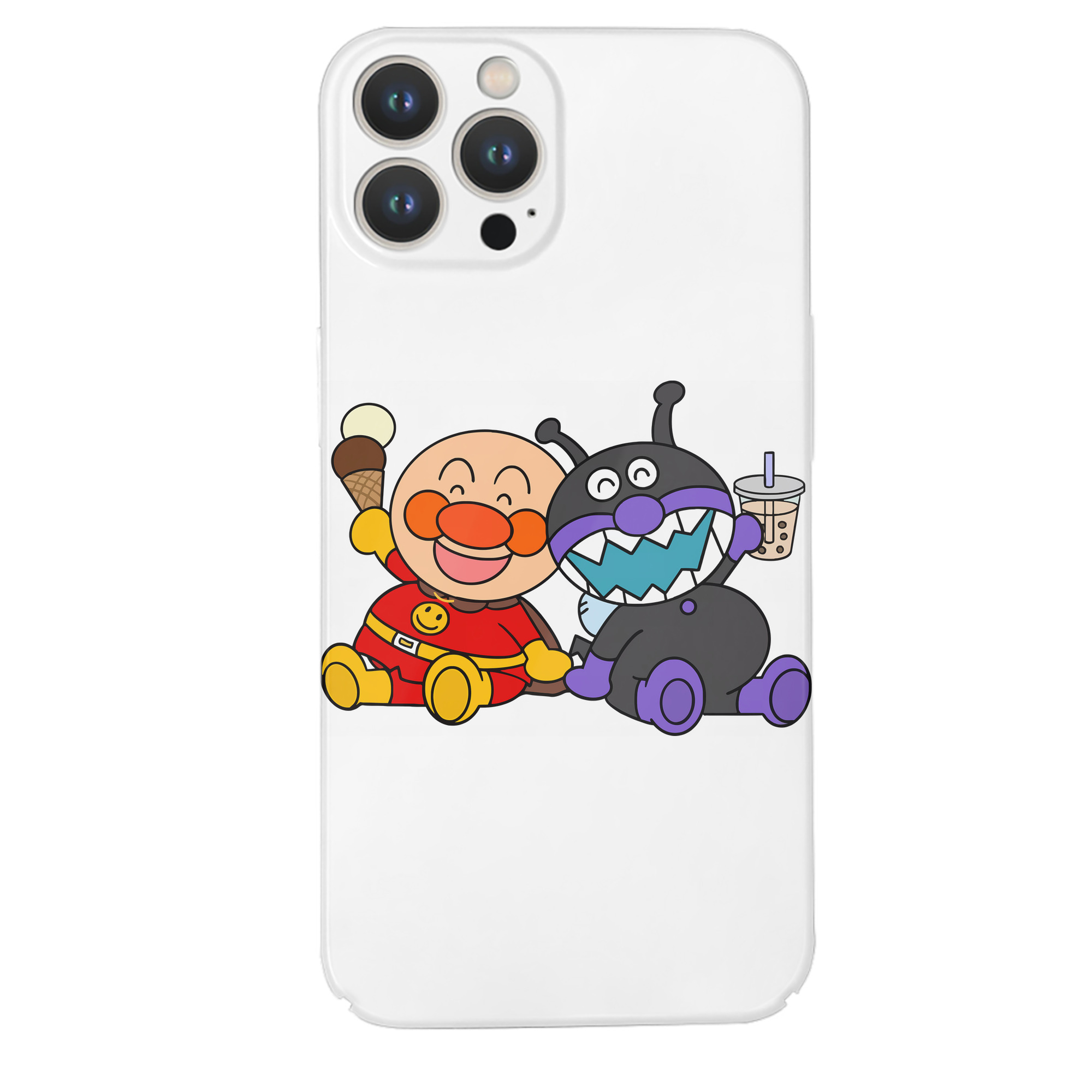 （画像用） アンパンマン Anpanman 【iPhone 14シリーズ対応】ハードケース